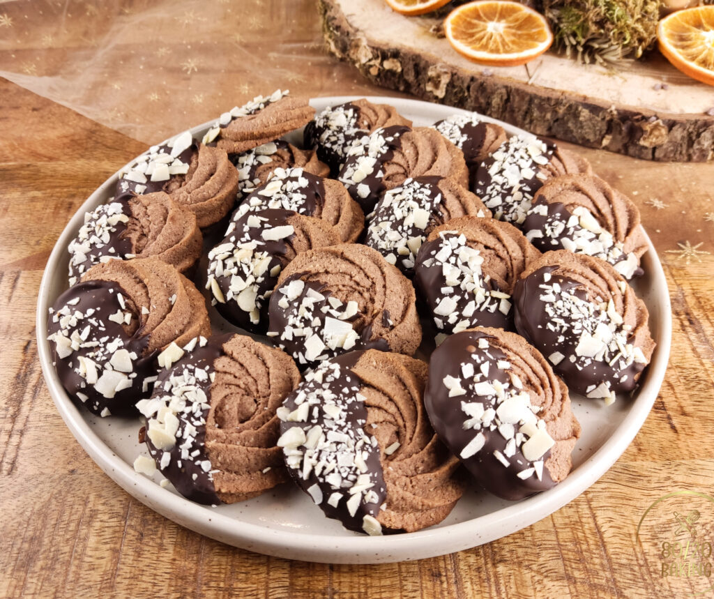 Coffee Almond Butter Cookies