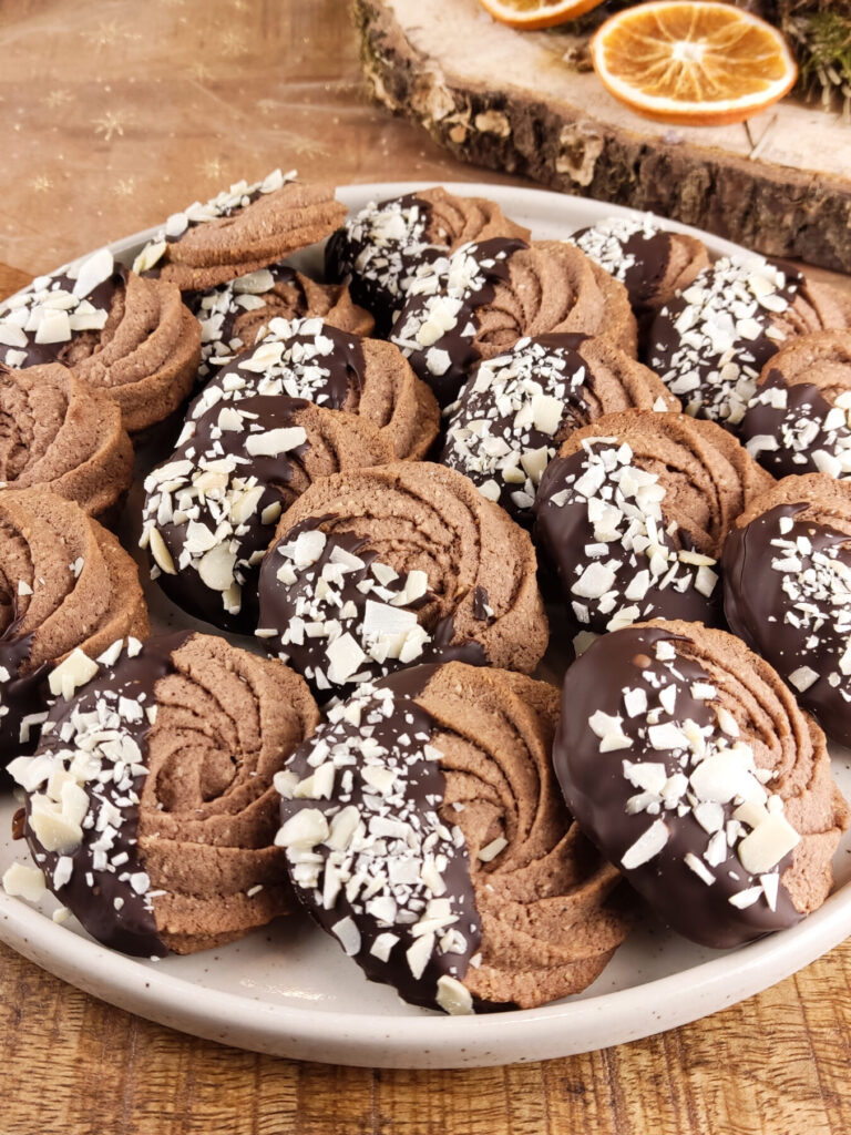 Coffee Almond Butter Cookies