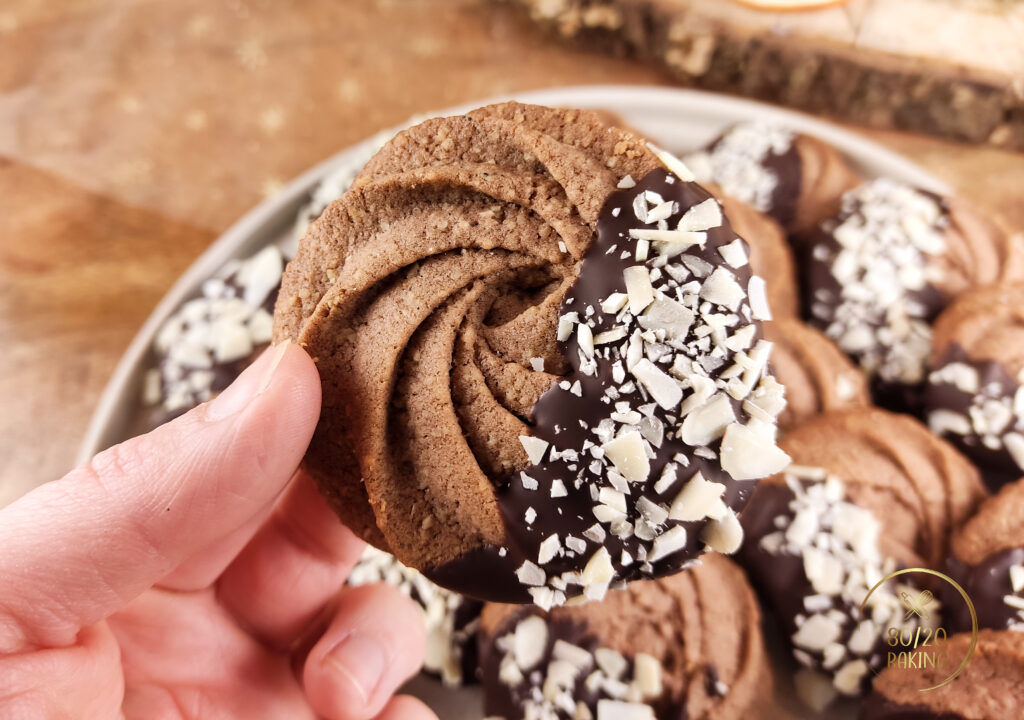 Coffee Almond Butter Cookies