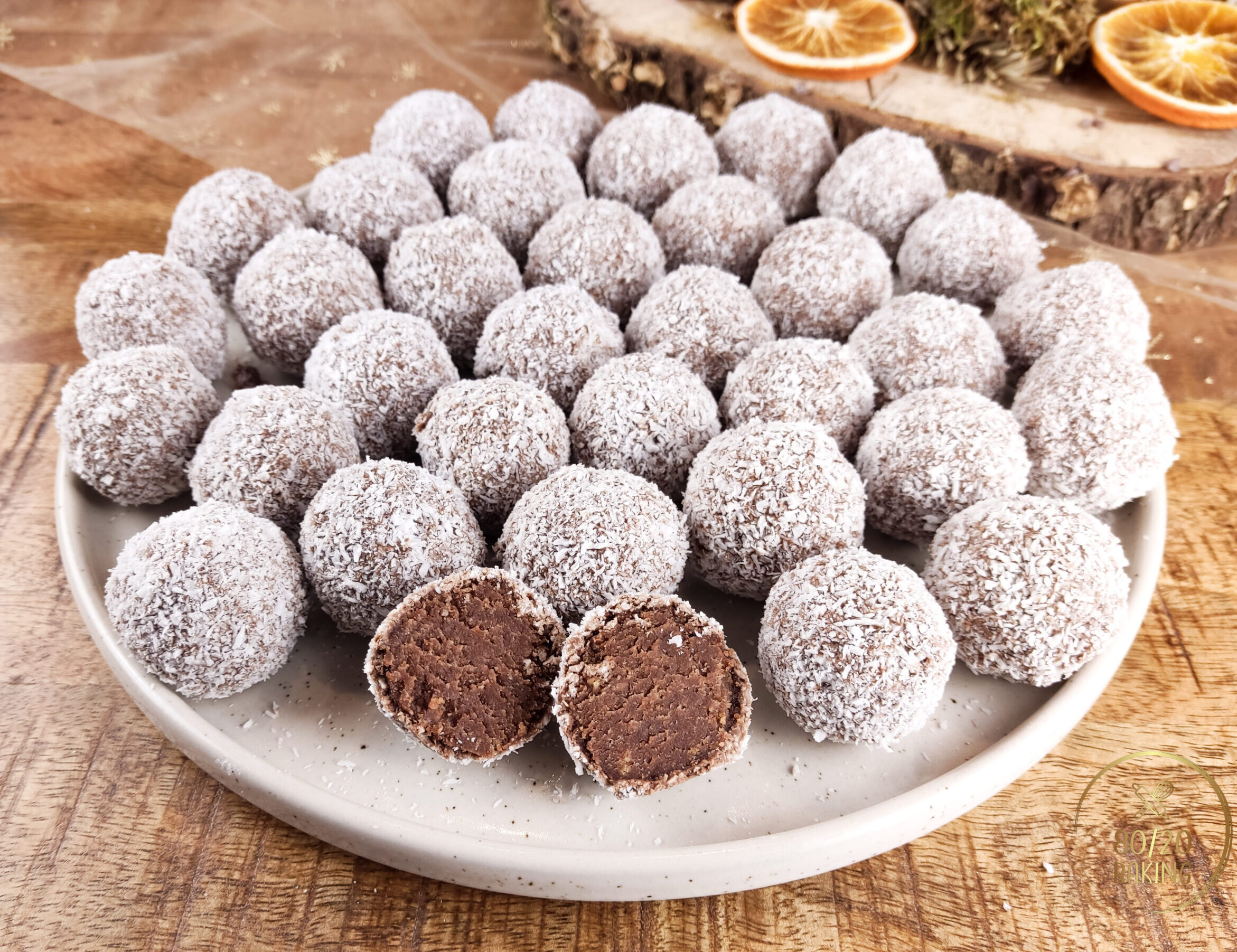 gluten-free rum balls