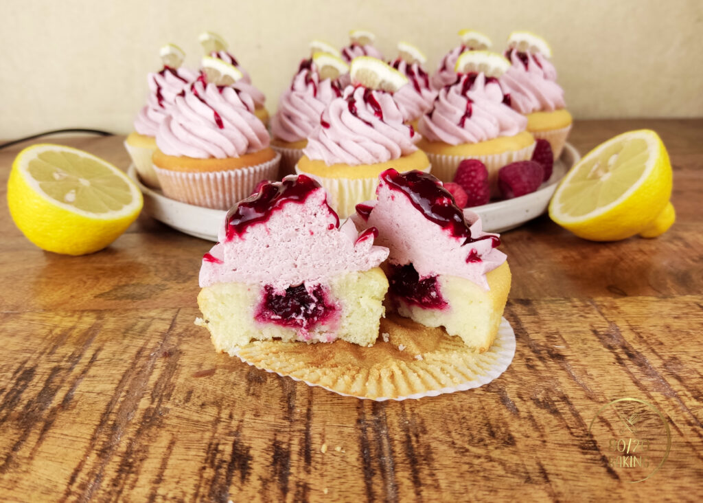 Lemon Raspberry Cupcakes