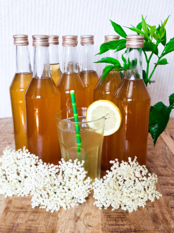 elderflower syrup with honey