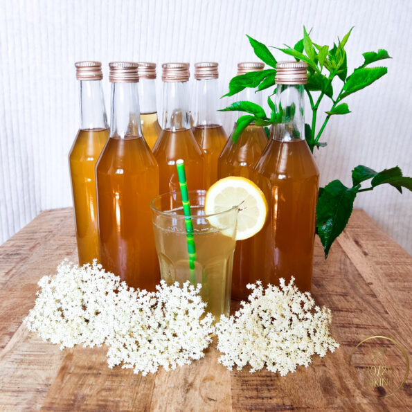 elderflower syrup with honey