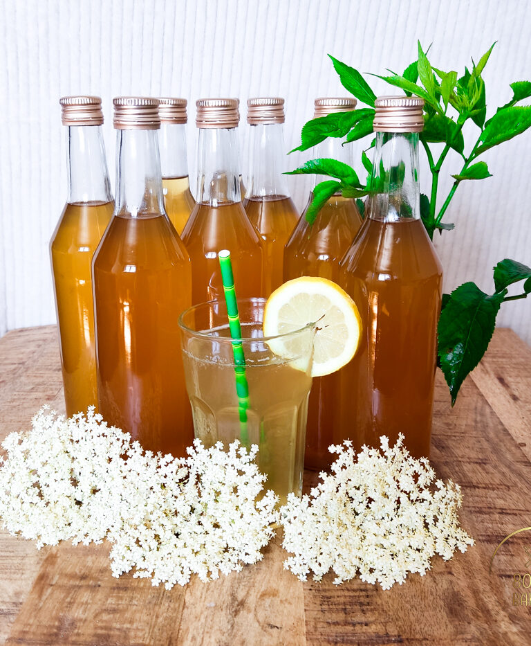 elderflower syrup with honey