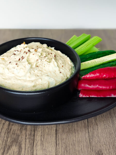 easy high-protein egg dip