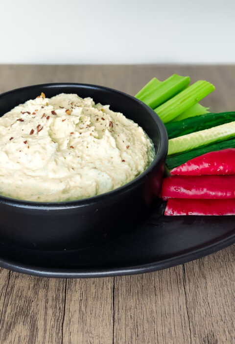 easy high-protein egg dip