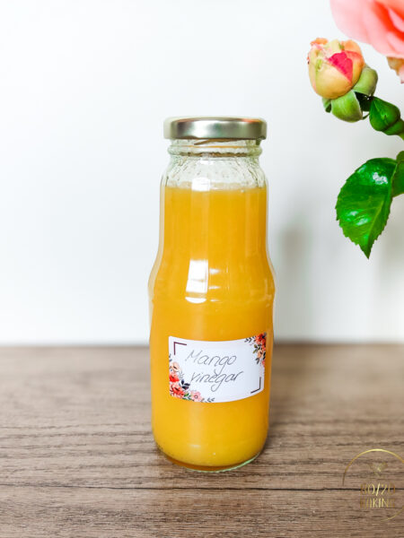 homemade mango vinegar