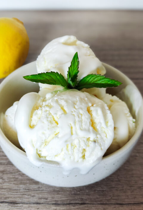 Creamy No-Churn Greek Yogurt Ice Cream