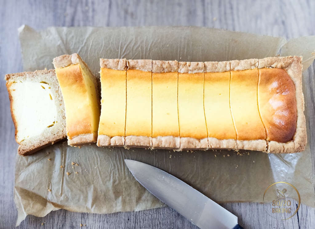 German Quark Cheesecake (Loaf Pan Recipe)